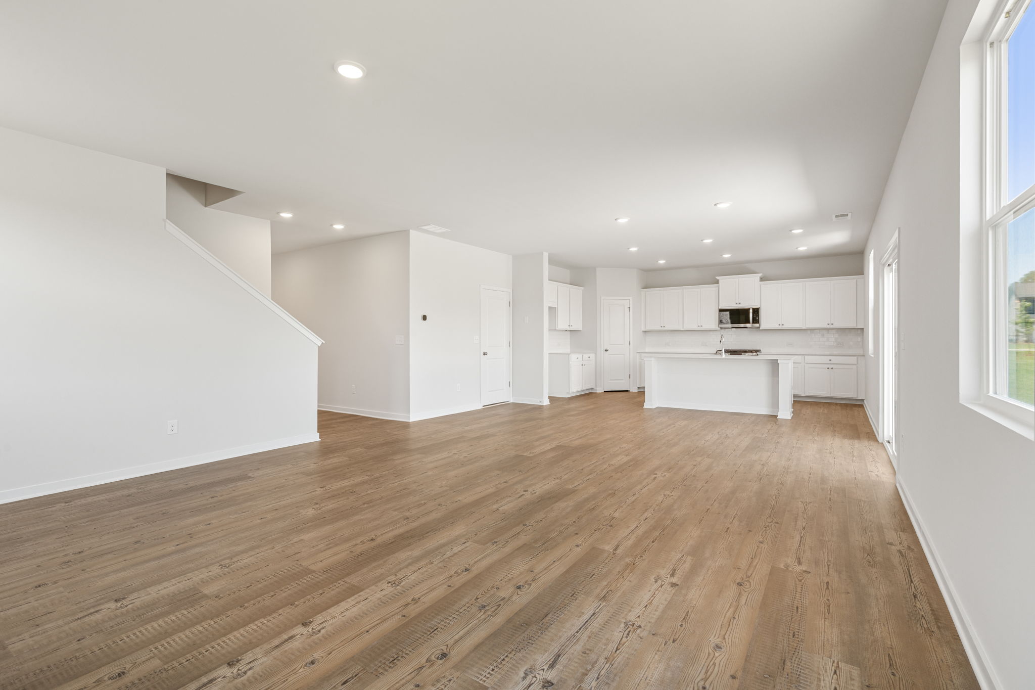 A large empty room.