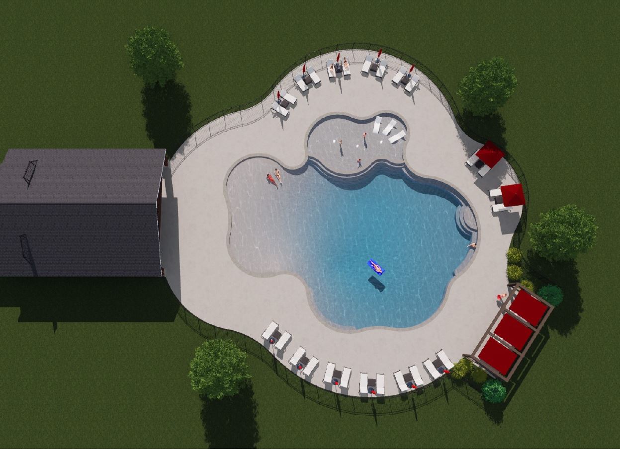 A cartoon of a house.