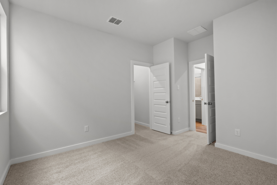 A room with white walls.
