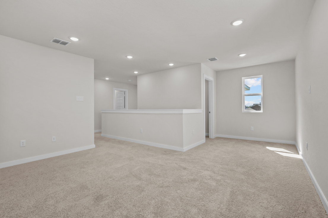 A large empty room.